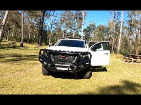 Ironman 4x4 Bull bar installation on Nissan Navara Pro4X