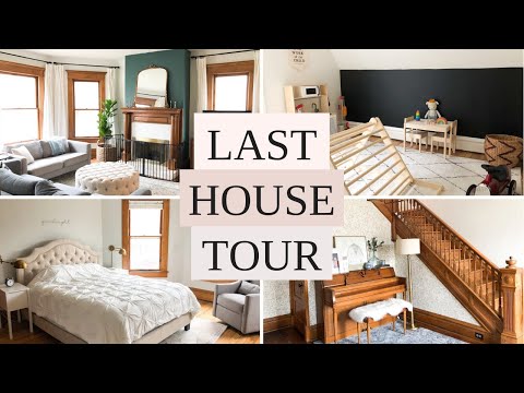 UPDATED HOUSE TOUR | Last Look At Our Vintage Victorian Home Before We Move!