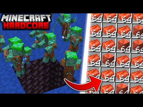 I Built a COPPER FARM in Minecraft Hardcore (#55)