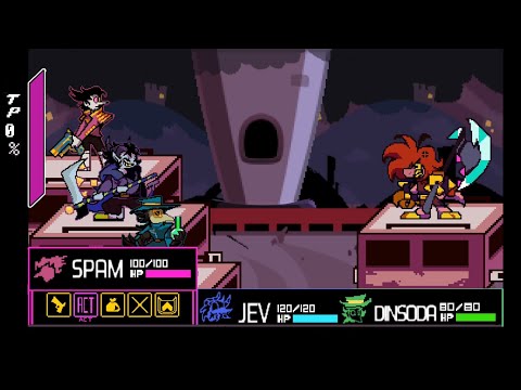 [ Deltarune : THE OTHER PUPPET ] VS. THE SOOZE ( Susie's the world revolving ) REMAKE 