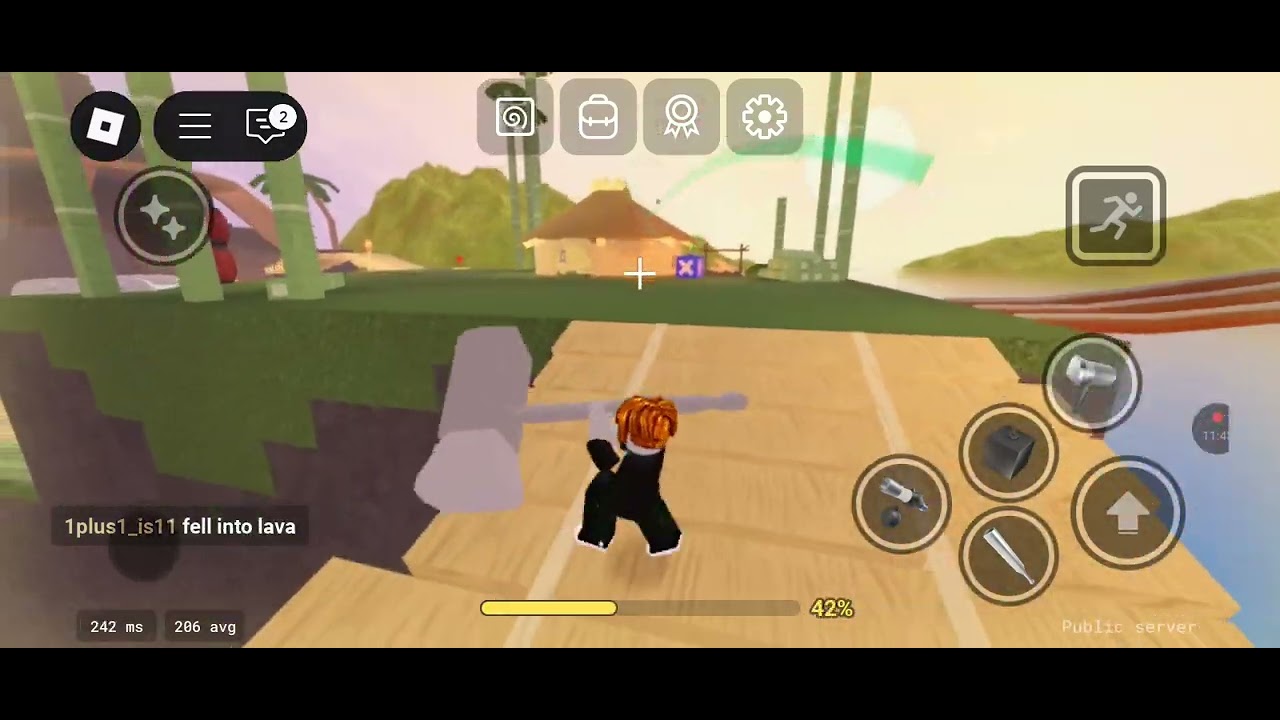 Playing my favorite game pin Roblox and it is insane at the end