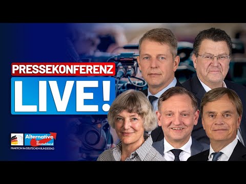 LIVE: Pressekonferenz der AfD-Fraktion - Diese Woche im Bundestag