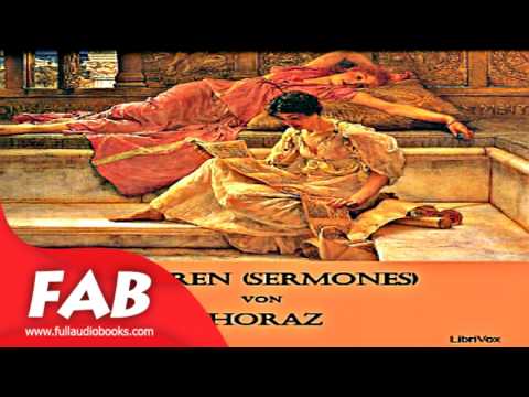 Satiren Full Audiobook by Quintus HORATIUS FLACCUS by Poetry, Satire Audiobook