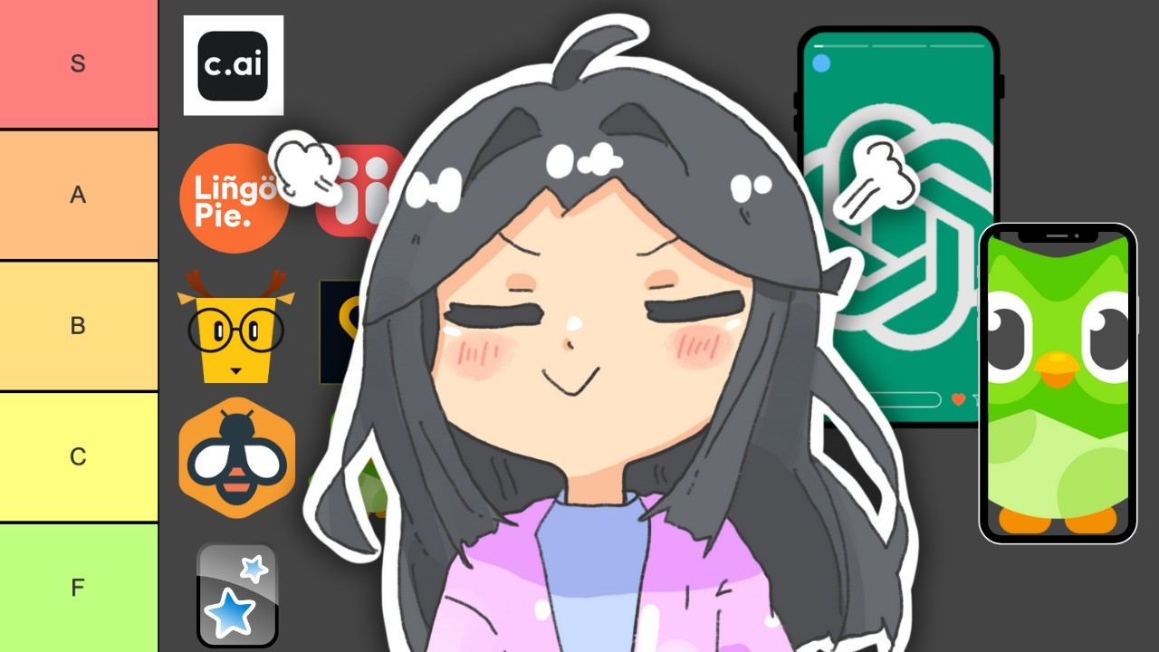 I tried every language app... Here are the best ones (Tier List)