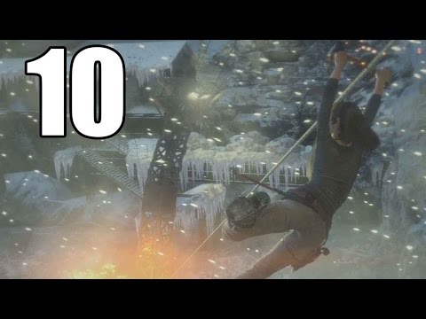 Rise Of The Tomb Raider Gameplay Walkthrough Part 10 - NO TURNING BACK!