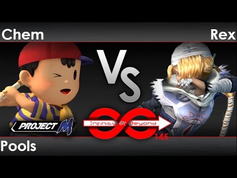 IaB! 145 - Chem (Ness) vs Rex (Sheik, Snake) Pools - PM
