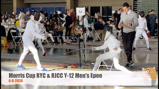 Morris Cup RYC & RJCC Y-12 Men's Epee Fencing Tournament