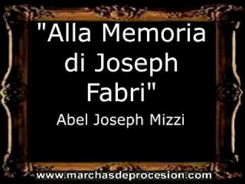 Alla Memoria di Joseph Fabri - Abel Joseph Mizzi [MA]