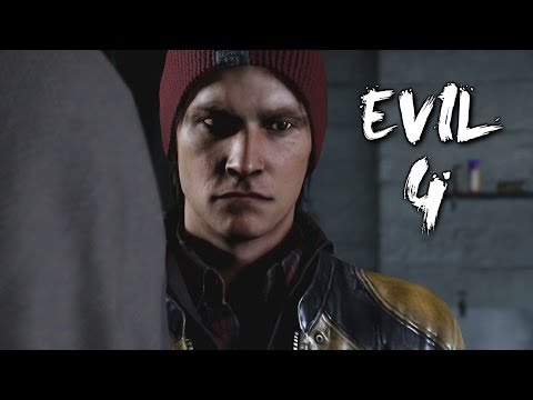 Infamous Second Son Evil / Bad Karma Gameplay Walkthrough Part 4 - The Hunters (PS4)