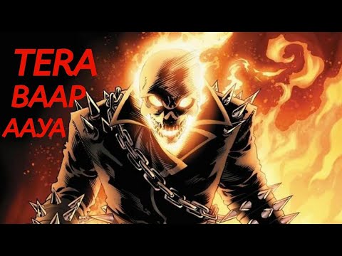 II TERA BAAP AAYA !!II MARVEL GHOST RIDER !!II Hindi Music VideoII