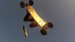 preview picture of video 'GoPro kiting Flysurfer Römö Landboarding'