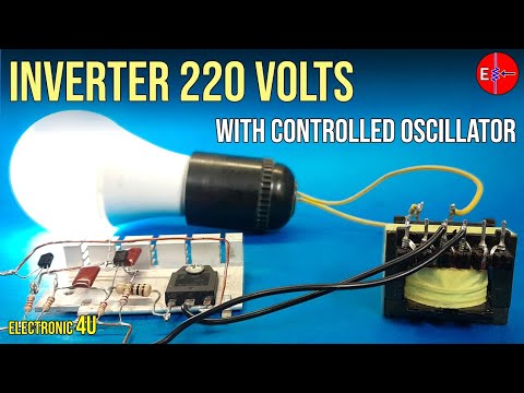 How to make oscillator circuit for 220V inverter?