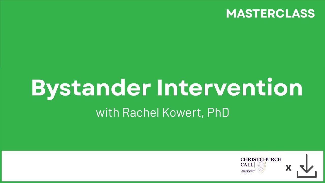 DLC Masterclass: Bystander Intervention in Gaming Communities