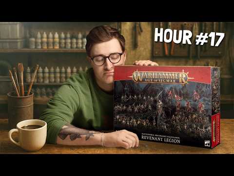 I painted a Warhammer army in 24h straight AGAIN - and won best in show?!