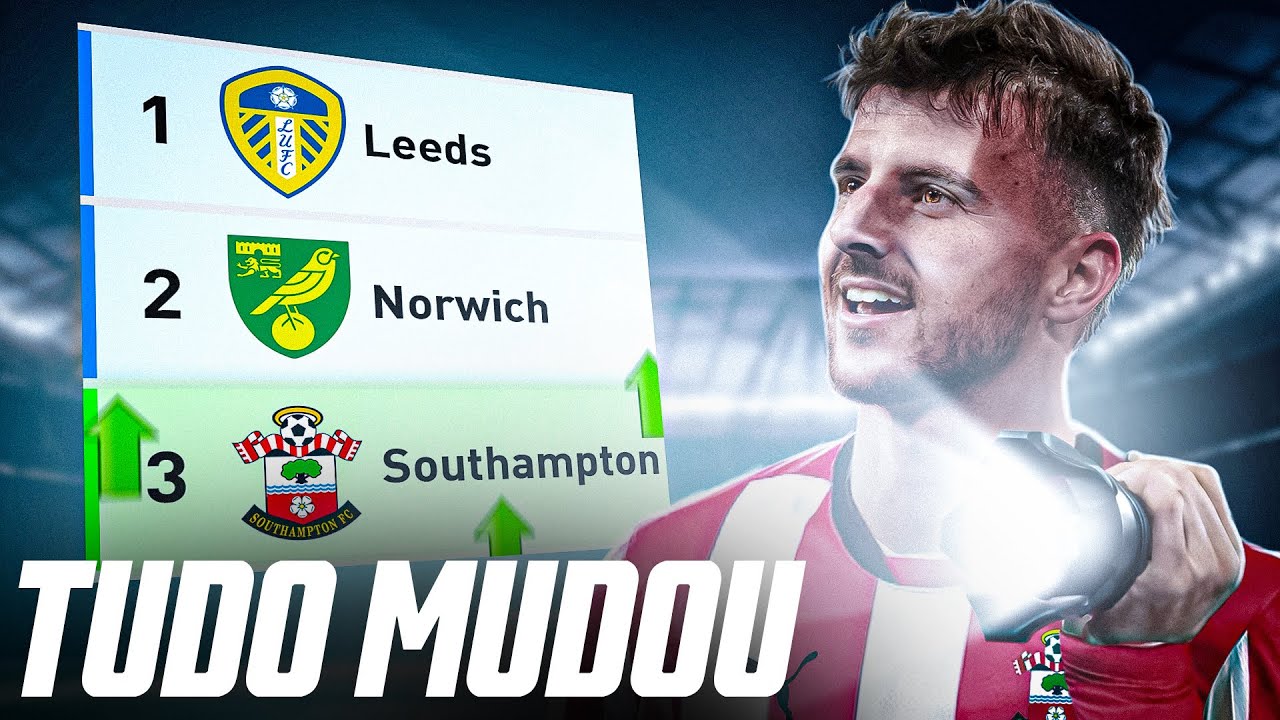 Lanterna NADA! Base BRILHA e Southampton DECOLA 🚀