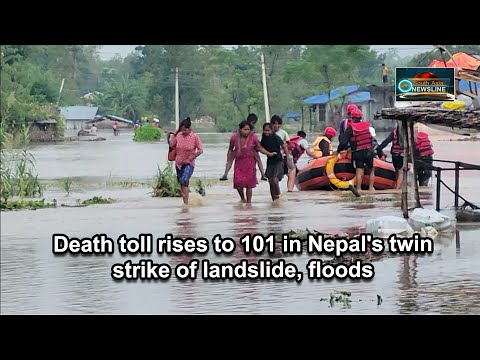Death toll rises to 101 in Nepal's twin strike of landslide, floods