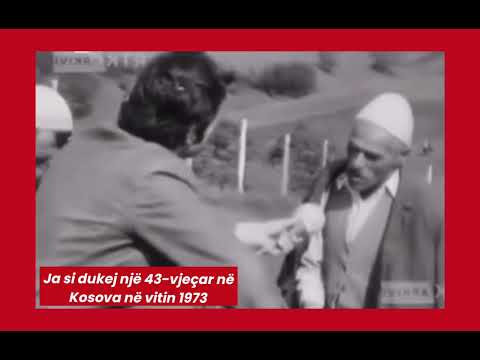 Ja si dukej një 43-vjeçar në Kosova në vitin 1973 #kosova