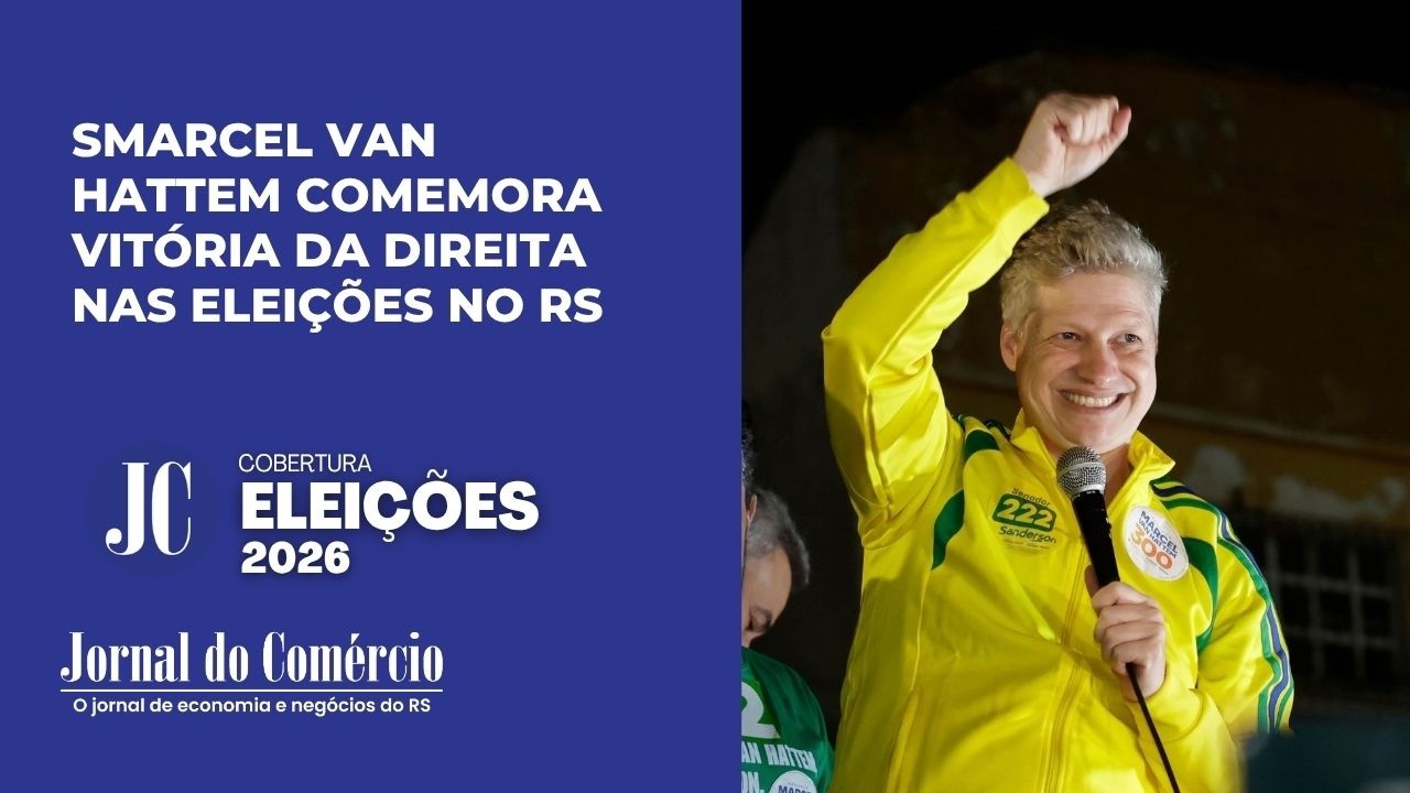 Marcel van Hattem comemora vitória da direita nas eleições no RS