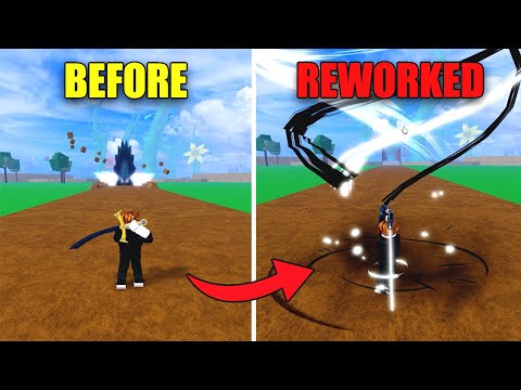 Update 20 Swords Rework vs Old Swords in Blox Fruits