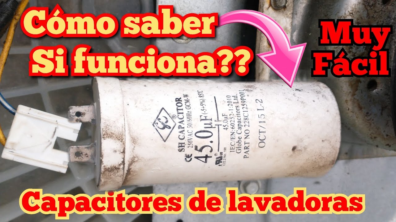 Watch Now cómo saber si funciona un Capacitor de Lavadora cómo saber si funciona un Capacitor de Lavadora