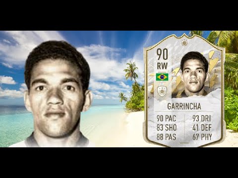 ICON 90 RATED GARRINCHA PLAYER REVIEW - FIFA 22 ULTIMATE TEAM