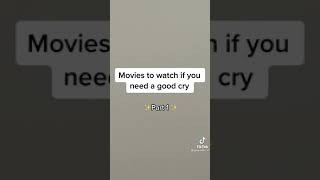 movies to watch if you need a good cry🎬 #movierecommendayion #netflix #movies #tiktokdump