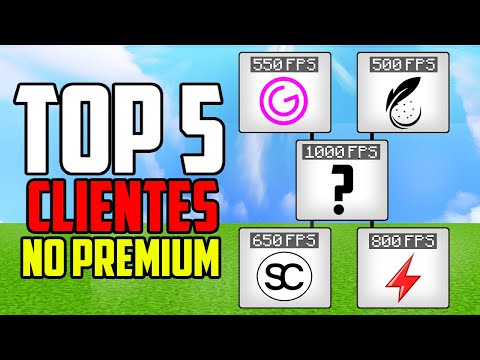 TOP 5 MEJORES CLIENTES de Minecraft NO PREMIUM que deberías probar en 2025 | 1.8 - 1.21 (SIN LAG)