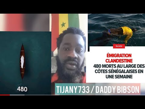 Émigration clandestine!Message fort de Daddy Bibson / Tijany733 à l’état du Sénégal