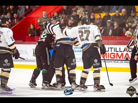 Danyck Calgaro received a 5-minute suspension for assaulting Nicolas Dumulong - 19-12-25