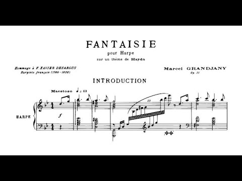 Marcel Grandjany - Fantasy on a Theme by Haydn, Op. 31