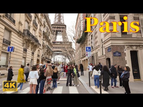 Paris, France???????? - Paris Spring 2024 - 4K HDR Walking Tour  | Paris 4K | A Walk In Paris