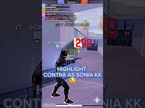 EU VOU TE EMPURRAR A 300 POR HORA,HIGHLIGHT CONTRA AS SÔNIAS#shorts #fyp #freefire #ff #funk #viral