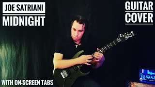 Joe Satriani "MIDNIGHT" Cover with on-screen tabs