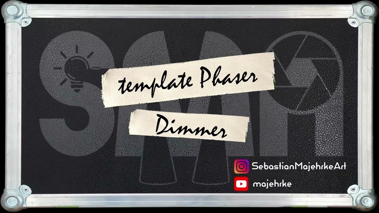 grandMA3 template Phaser Dimmer