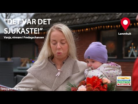 Vinstchock deluxe - reaktionen som får alla att skratta i Lammhult