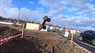 rcgarage68 4 TRAXXAS X-MAXX et CEN COLOSSUS GREEN OVERDOSE