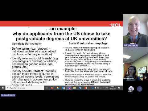 Marshall Mondays: University College London - 16 May 2023