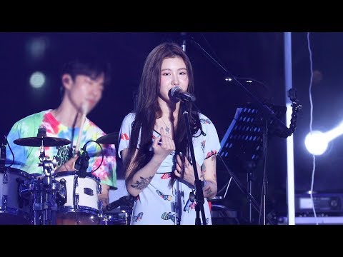 190727 백예린(Baek Yerin) - 0310 (미발표곡) [부산국제록페스티벌] 4K 직캠 by 비몽