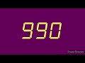Challenge Countdown From 1000