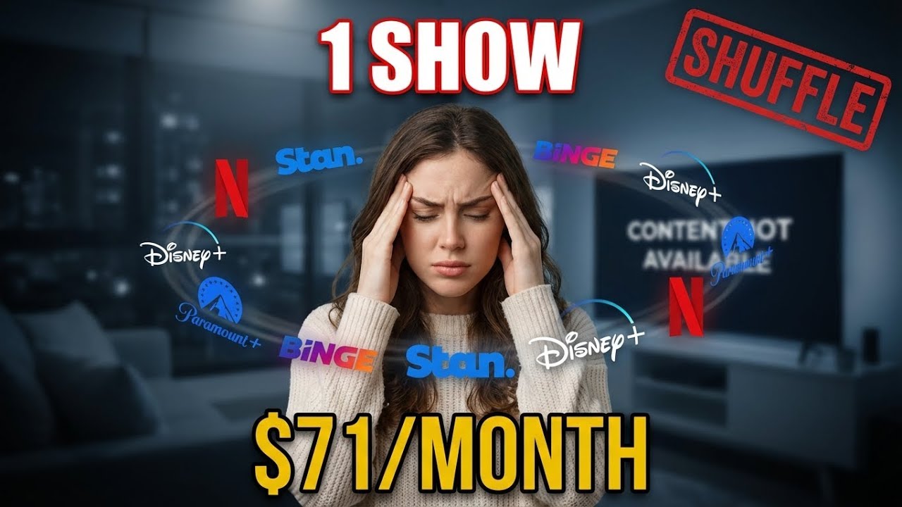 I Paid 3 Streaming Services $71 to Watch 1 Show (The Content Shuffle Scam)