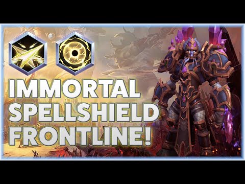 Artanis Suppression Pulse - IMMORTAL SPELLSHIELD FRONTLINE! - Grandmaster Storm League