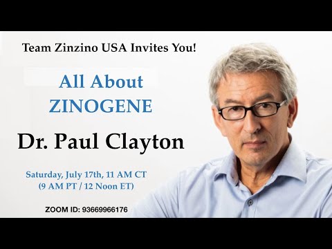 Zinogene with Dr. Paul Clayton