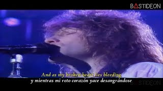 Bon Jovi - I&#39;ll Be There For You (Sub Español + Lyrics)