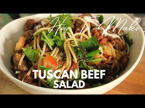Original Tuscan Beef Salad | Hello Fusion Food Lovers |