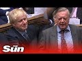 Ken Clarke gets his revenge on Boris Johnson as the MP labels him 'disingenuous'