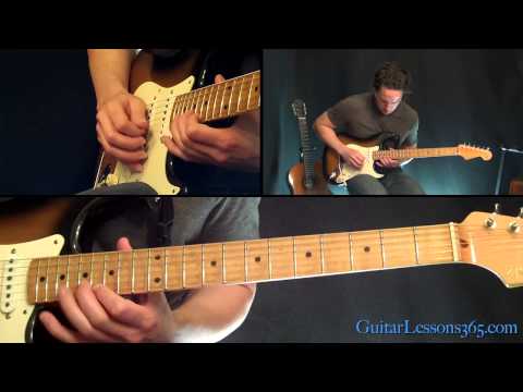 Time Guitar Solo Lesson - Pink Floyd - Famous Solos