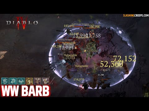 Endgame Barbarian Whirlwind Build Diablo 4 season 2, the offtank for dungeons 70 and more!