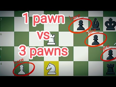 1 PAWN VS. 3 PAWNS !!! 🤯 @iamrookieofficial#endgame #1vs3pawns #chess.com
