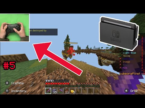 Solo Egg Wars Gameplay (Pro) WITH A HANDCAM!!! Cubecraft Bedrock + commentary (Part #4)!