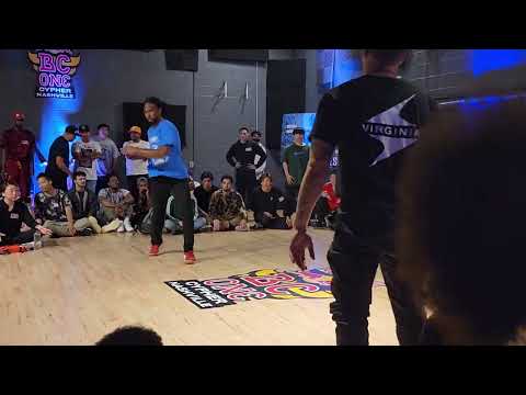 REDBULL BC ONE CYPHER NASHVILLE TN - SPIDY ROK VS - BBOY LUCKY